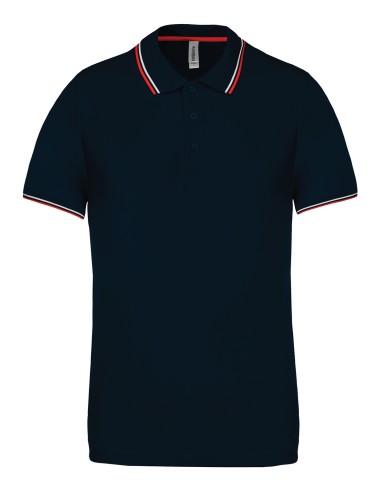 KAR-K250-Polo maille piquée manches courtes