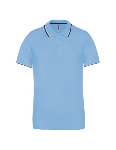 KAR-K250-Polo maille piquée manches courtes