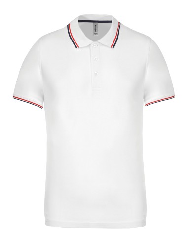 KAR-K250-Polo maille piquée manches courtes