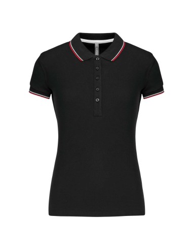 KAR-K251-Polo manches courtes Femme