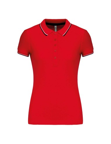 KAR-K251-Polo manches courtes Femme