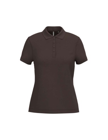 KAR-K255-LADIES’ SHORT-SLEEVED PIQUÉ POLO SHIRT