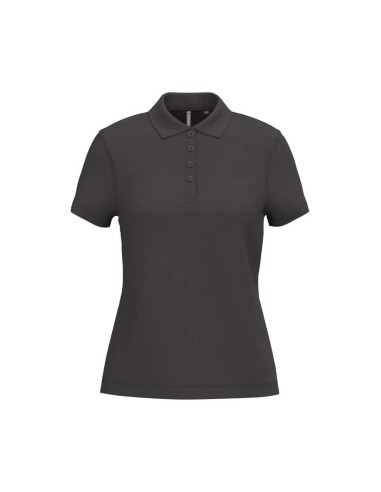 KAR-K255-LADIES’ SHORT-SLEEVED PIQUÉ POLO SHIRT