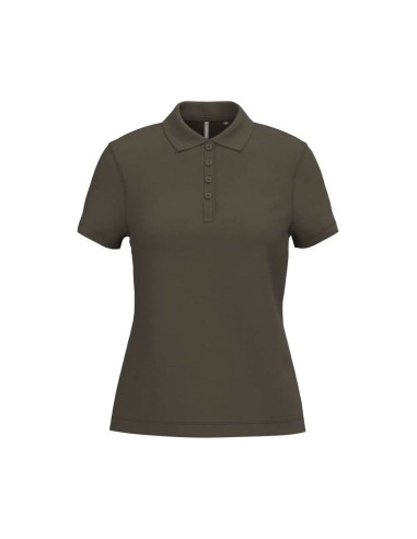 KAR-K255-LADIES’ SHORT-SLEEVED PIQUÉ POLO SHIRT