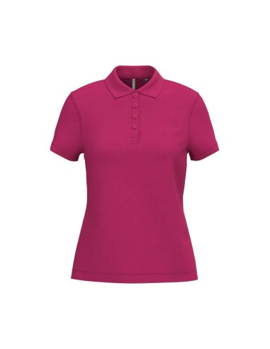 KAR-K255-LADIES’ SHORT-SLEEVED PIQUÉ POLO SHIRT