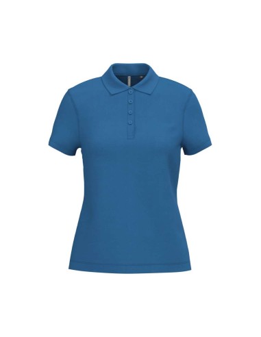 KAR-K255-LADIES’ SHORT-SLEEVED PIQUÉ POLO SHIRT