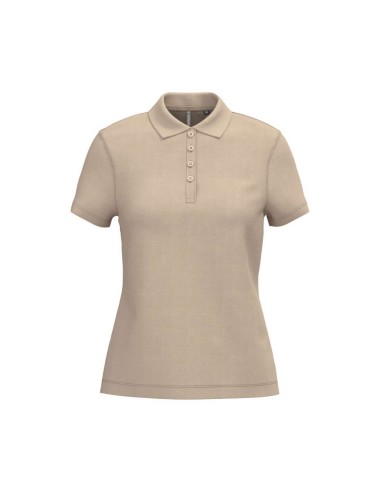 KAR-K255-LADIES’ SHORT-SLEEVED PIQUÉ POLO SHIRT