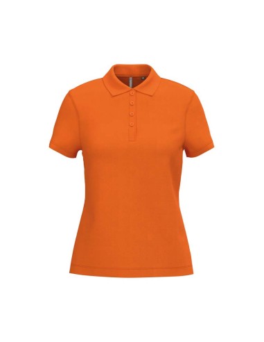 KAR-K255-LADIES’ SHORT-SLEEVED PIQUÉ POLO SHIRT