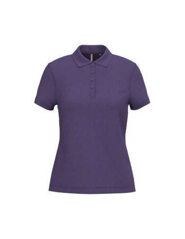 KAR-K255-LADIES’ SHORT-SLEEVED PIQUÉ POLO SHIRT