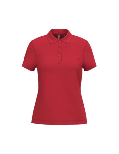 KAR-K255-LADIES’ SHORT-SLEEVED PIQUÉ POLO SHIRT