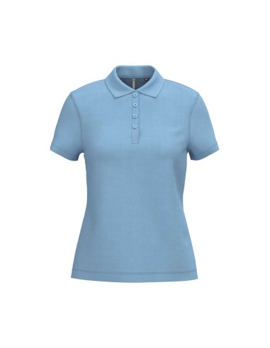 KAR-K255-LADIES’ SHORT-SLEEVED PIQUÉ POLO SHIRT