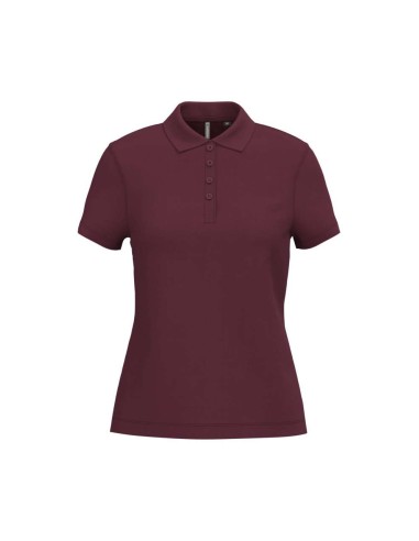 KAR-K255-LADIES’ SHORT-SLEEVED PIQUÉ POLO SHIRT