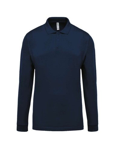 KAR-K256-MEN'S LONG-SLEEVED PIQUÉ POLO SHIRT