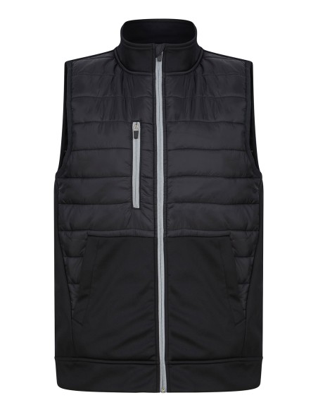 T-TL576-Veste de sport sans manches unisexe rembourrée
