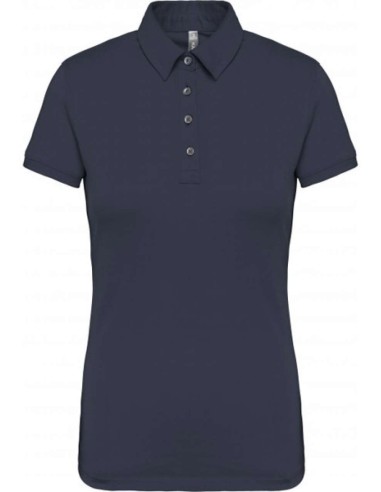 KAR-K263-LADIES' SHORT SLEEVED JERSEY POLO SHIRT