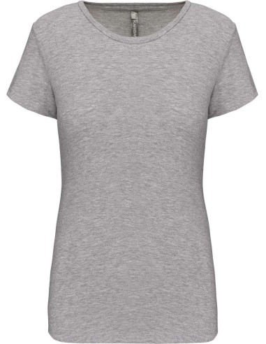 KAR-K3013-LADIES' SHORT-SLEEVED CREW NECK T-SHIRT