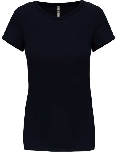 KAR-K3013-LADIES' SHORT-SLEEVED CREW NECK T-SHIRT