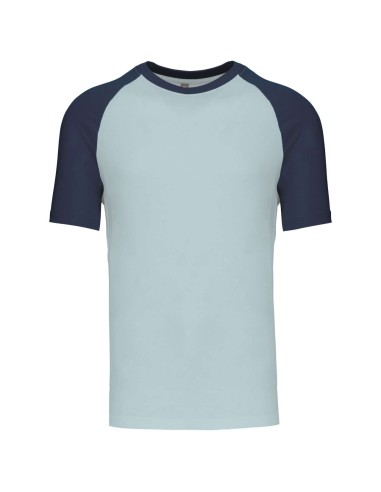 KAR-K330-Base ball - T-shirt bicolore manches courtes
