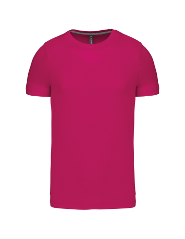 KAR-K356-T-shirt col rond manches courtes