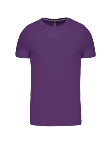 KAR-K356-T-shirt col rond manches courtes