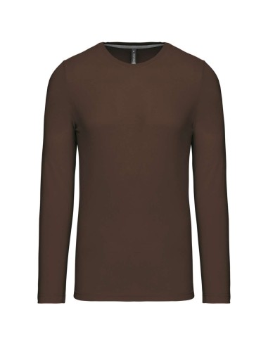 KAR-K359-T-shirt col rond manches longues