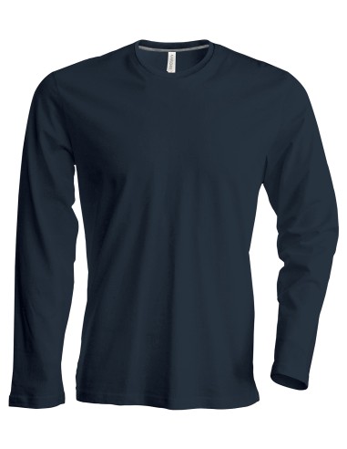 KAR-K359-T-shirt col rond manches longues