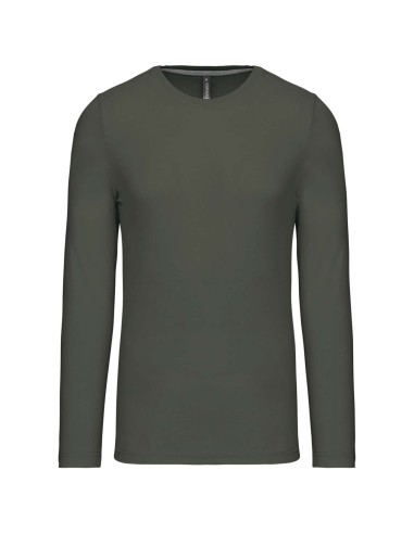 KAR-K359-T-shirt col rond manches longues