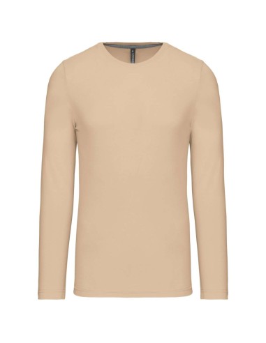 KAR-K359-T-shirt col rond manches longues