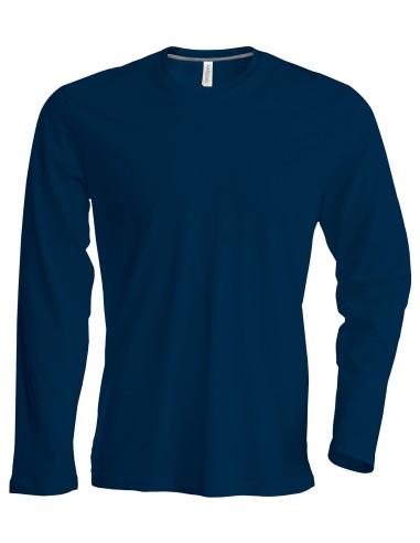 KAR-K359-T-shirt col rond manches longues