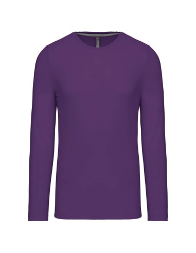 KAR-K359-T-shirt col rond manches longues