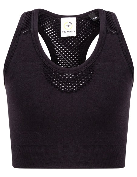 T-TL697-Haut court sans coutures pour enfants