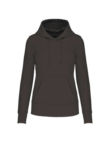 KAR-K4028-LADIES' ECO-FRIENDLY HOODED SWEATSHIRT