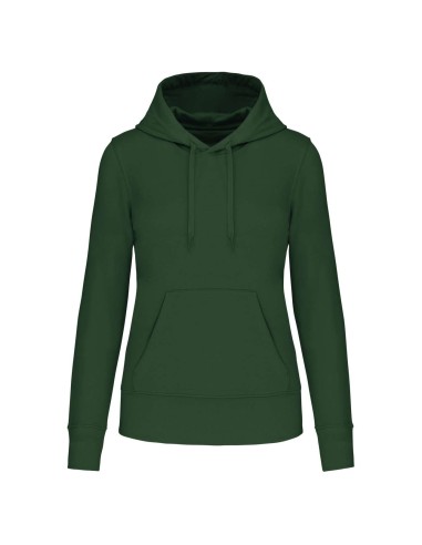 KAR-K4028-LADIES' ECO-FRIENDLY HOODED SWEATSHIRT