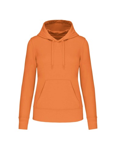 KAR-K4028-LADIES' ECO-FRIENDLY HOODED SWEATSHIRT