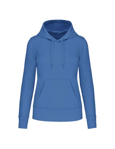 KAR-K4028-LADIES' ECO-FRIENDLY HOODED SWEATSHIRT