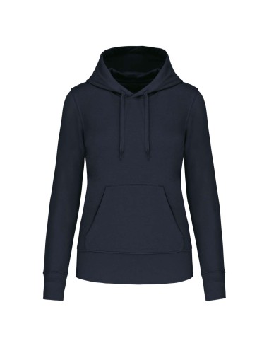 KAR-K4028-LADIES' ECO-FRIENDLY HOODED SWEATSHIRT