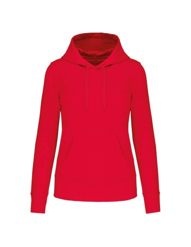 KAR-K4028-LADIES' ECO-FRIENDLY HOODED SWEATSHIRT