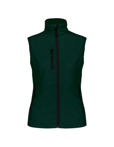 KAR-K404-LADIES' SOFTSHELL BODYWARMER