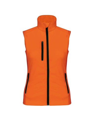 KAR-K404-LADIES' SOFTSHELL BODYWARMER