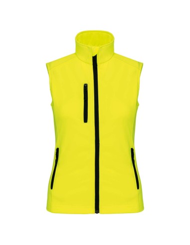 KAR-K404-LADIES' SOFTSHELL BODYWARMER