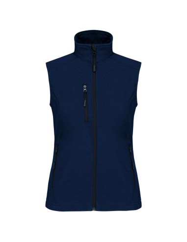 KAR-K404-LADIES' SOFTSHELL BODYWARMER