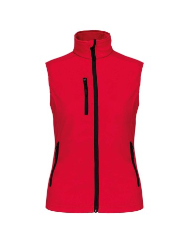 KAR-K404-LADIES' SOFTSHELL BODYWARMER