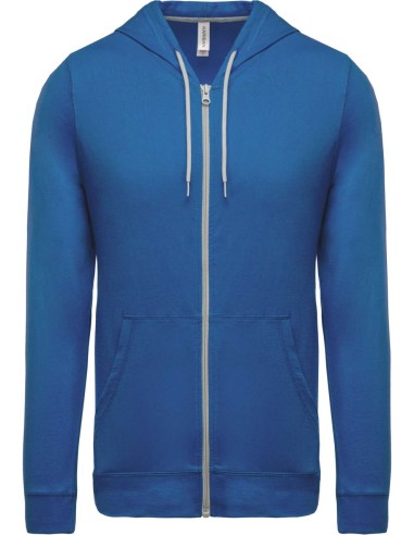 KAR-K438-LIGHTWEIGHT COTTON HOODED SWEATSHIRT