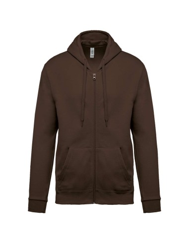 KAR-K479-FULL ZIP HOODED SWEATSHIRT