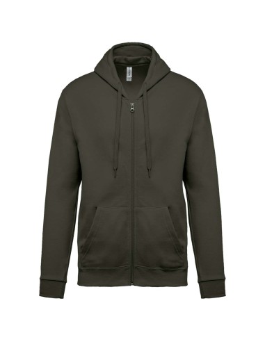 KAR-K479-FULL ZIP HOODED SWEATSHIRT