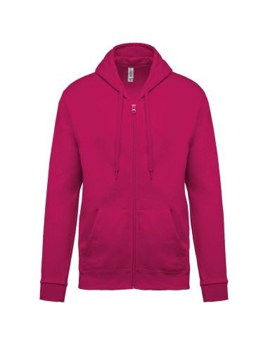 KAR-K479-FULL ZIP HOODED SWEATSHIRT