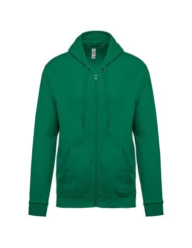 KAR-K479-FULL ZIP HOODED SWEATSHIRT