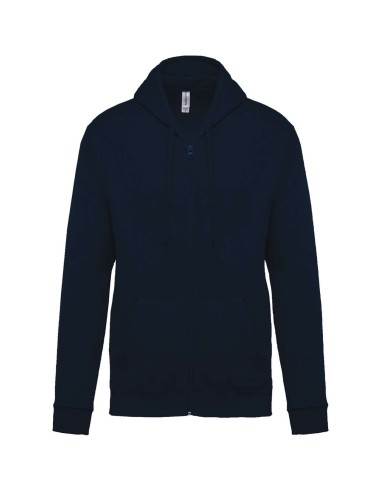 KAR-K479-FULL ZIP HOODED SWEATSHIRT