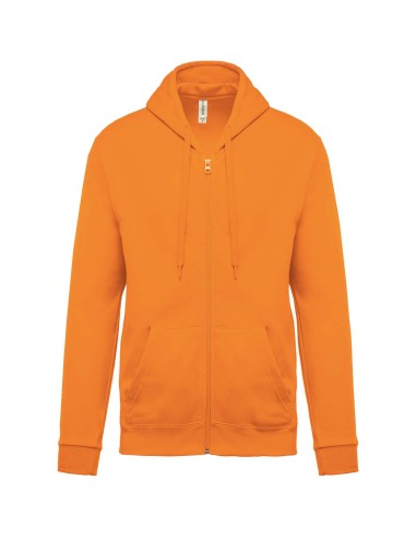 KAR-K479-FULL ZIP HOODED SWEATSHIRT
