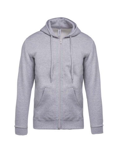 KAR-K479-FULL ZIP HOODED SWEATSHIRT